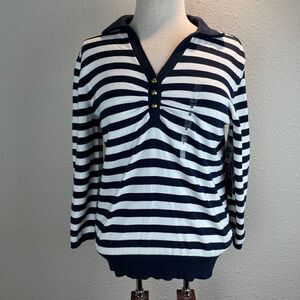 NWT Jones New York Signature Polo Top Size M